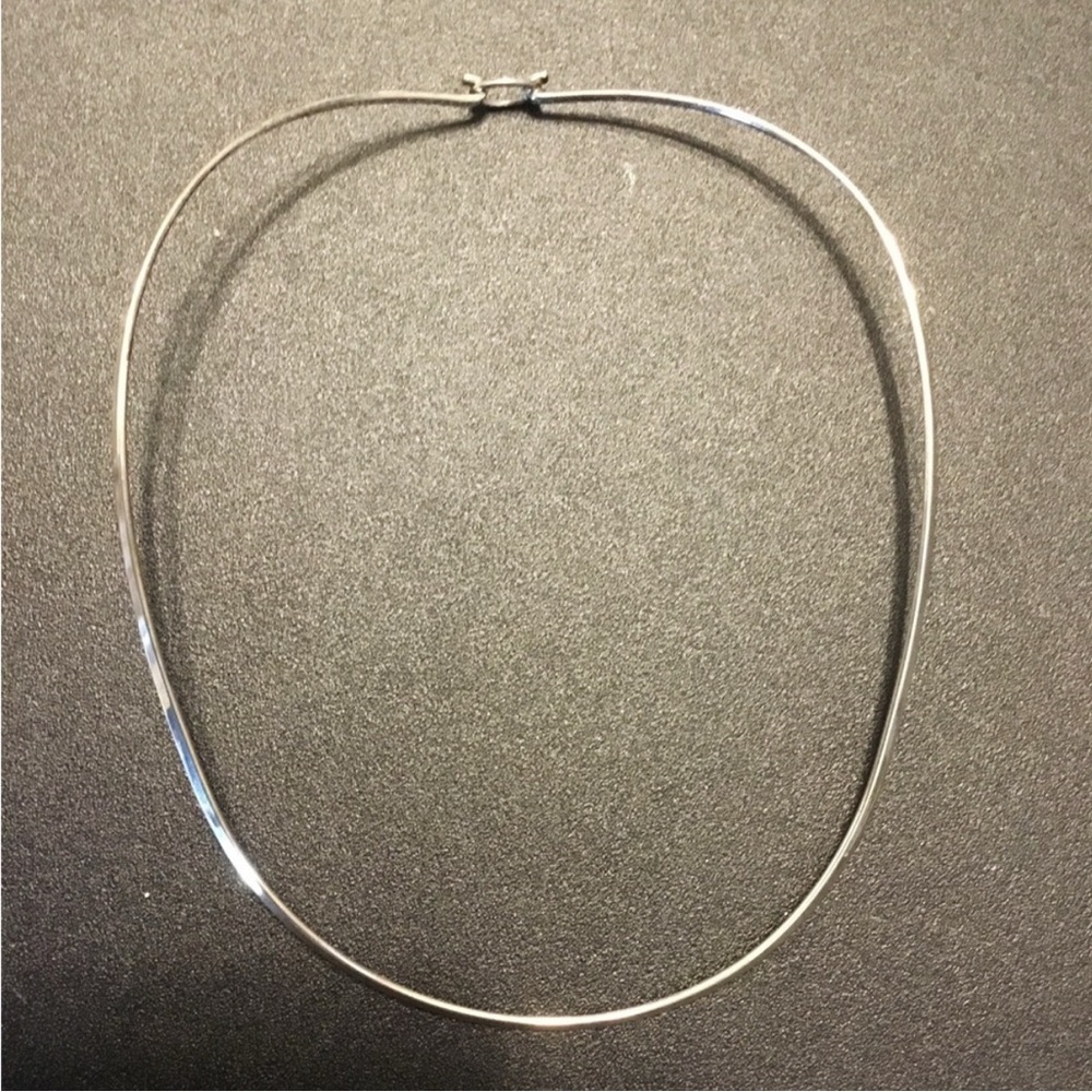 925 Sterling Silver Collar Necklace